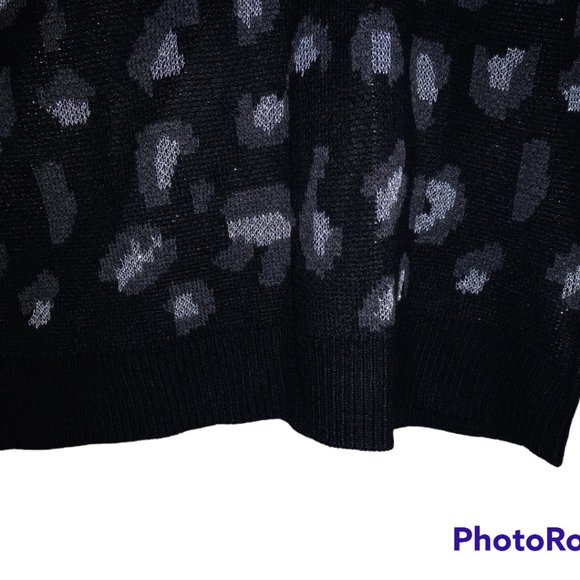 NWT!!! KENDALL + KYLIE Animal Print Sweater Pullover Women's Size M - Picture 8 of 11